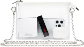 Clear Bag Stadium Approved: Suit for Quick Security Check - Small Transparent Purse for Women
