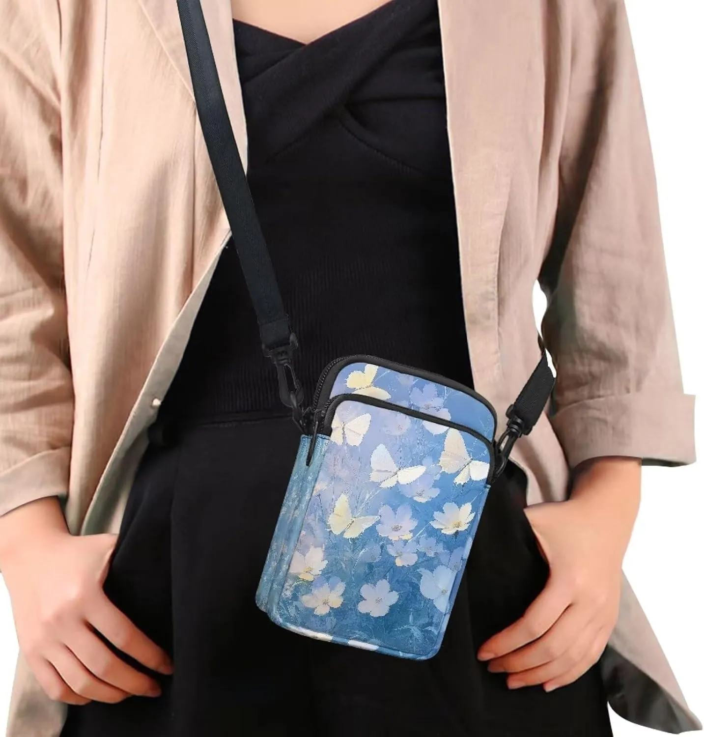 Custom Small Cell Phone Crossbody Bags for Women Lady Fashion Purse and Handbag for Organizer