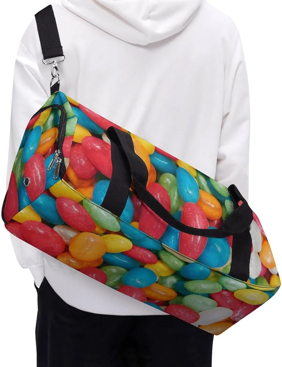 'His Eyes Are on The Sparrow Fitness Bag with Large Capacity Backpack And Waterproof Bag