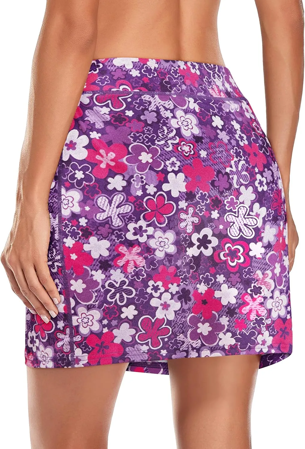 Kimmery Women's Athletic Tennis Skorts Golf Skirts with Pocket Sizes M-3XL