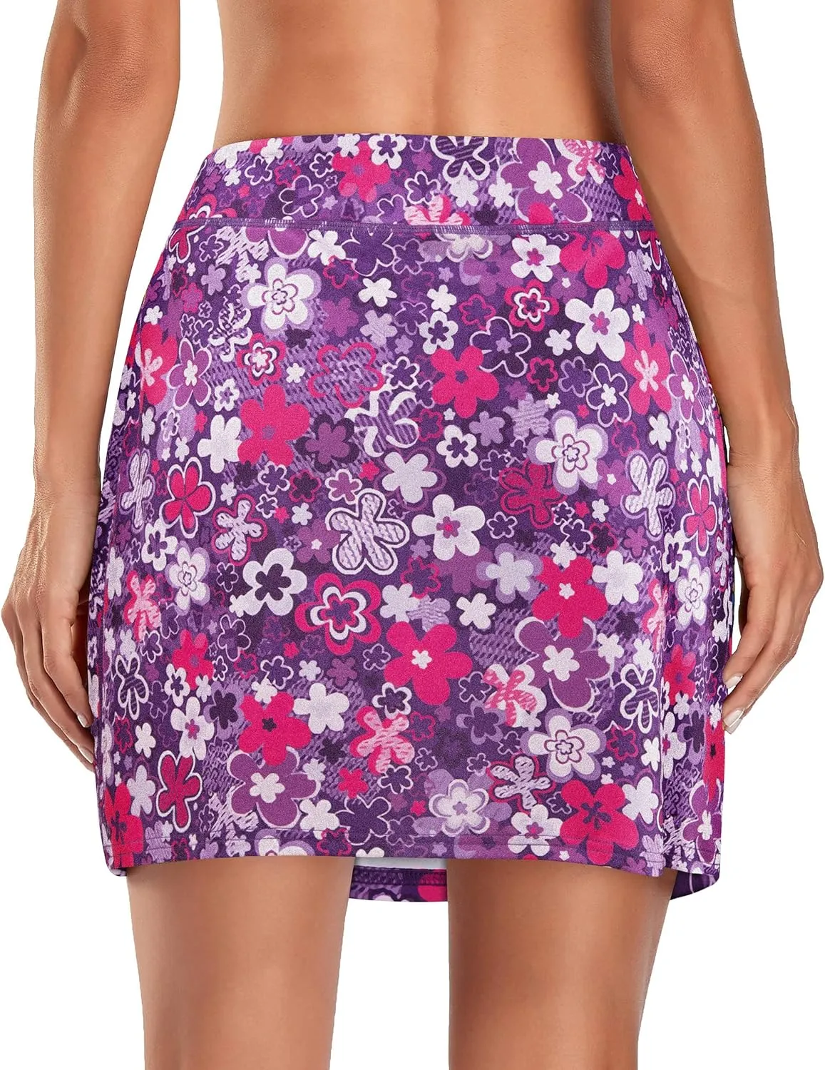 Kimmery Women's Athletic Tennis Skorts Golf Skirts with Pocket Sizes M-3XL