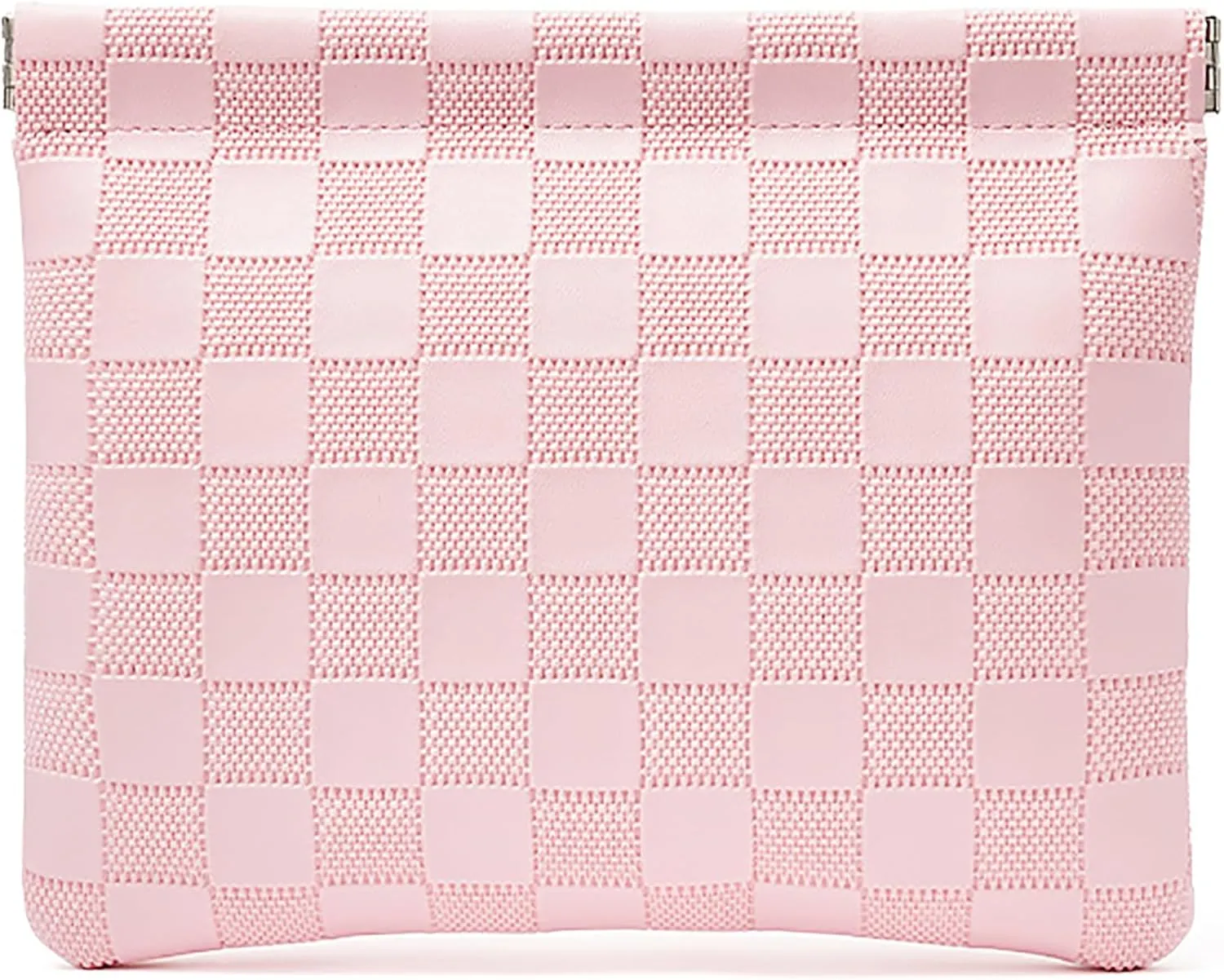 Leather Pocket Cosmetic Bag for Purse,Coin Purse Lipstick Cosmetic Accessories Organizer, Travel Kit Storage Pouch,Waterproof Portable No Zipper Self-closing
