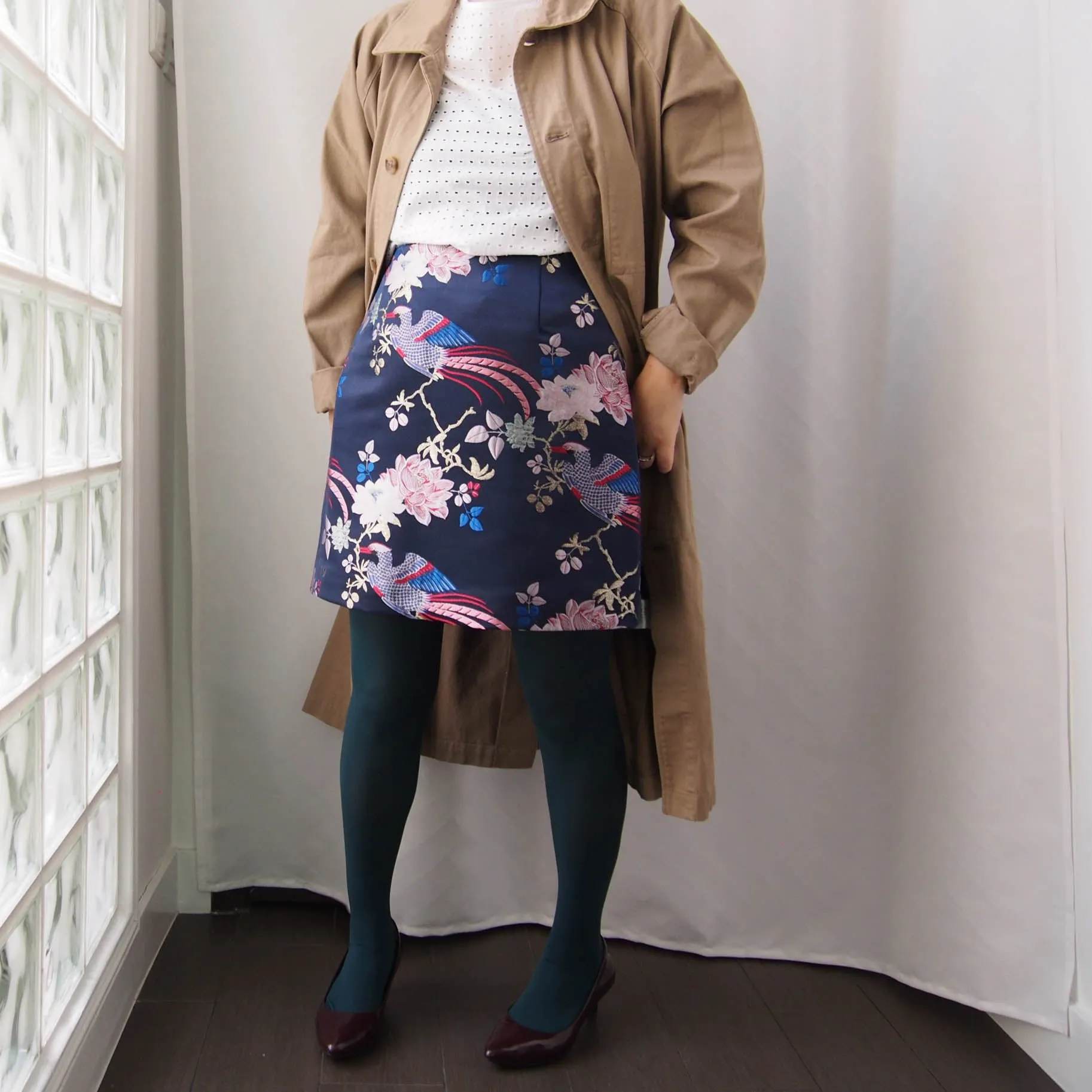 <S25G-003> MINI SKIRT L size