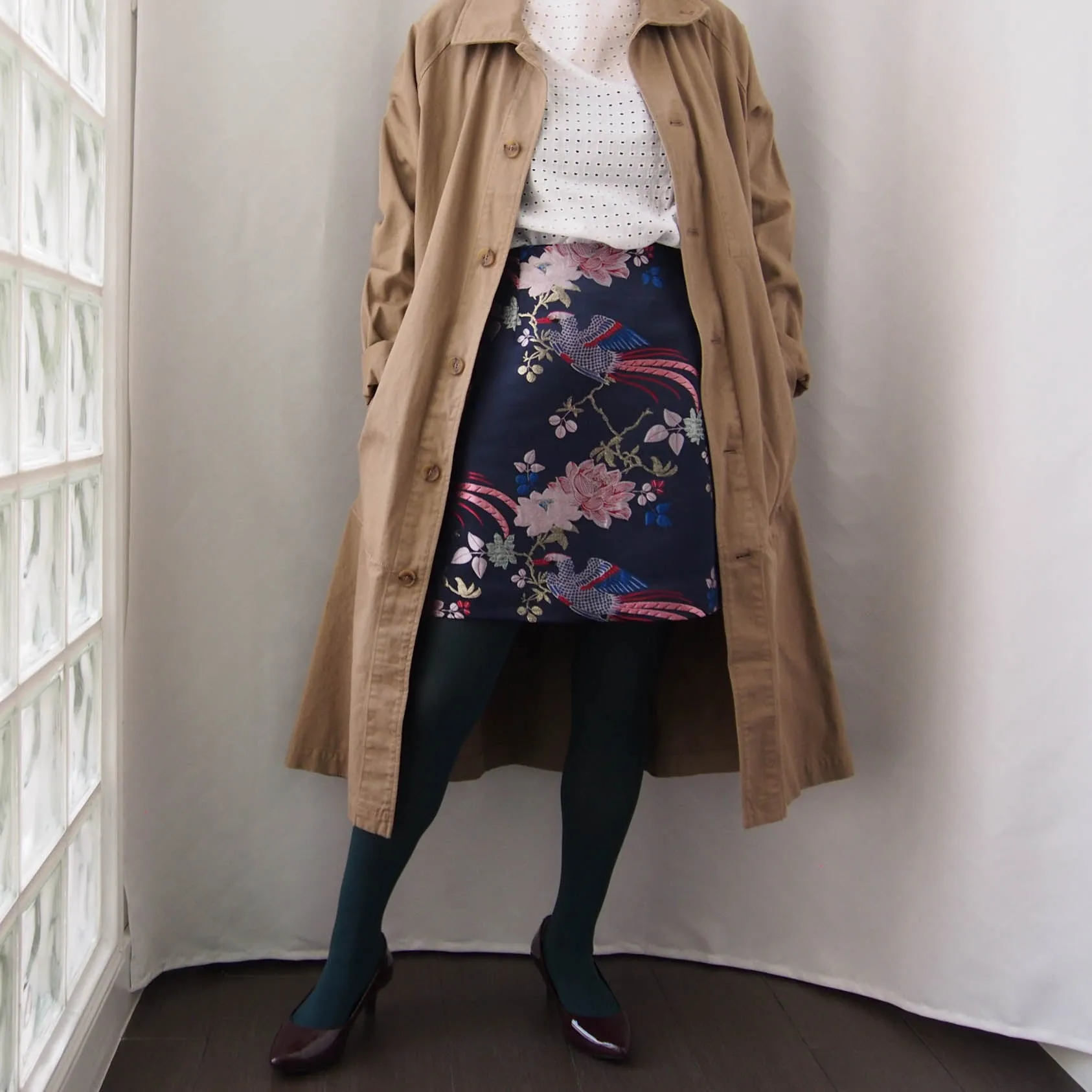 <S25G-003> MINI SKIRT L size