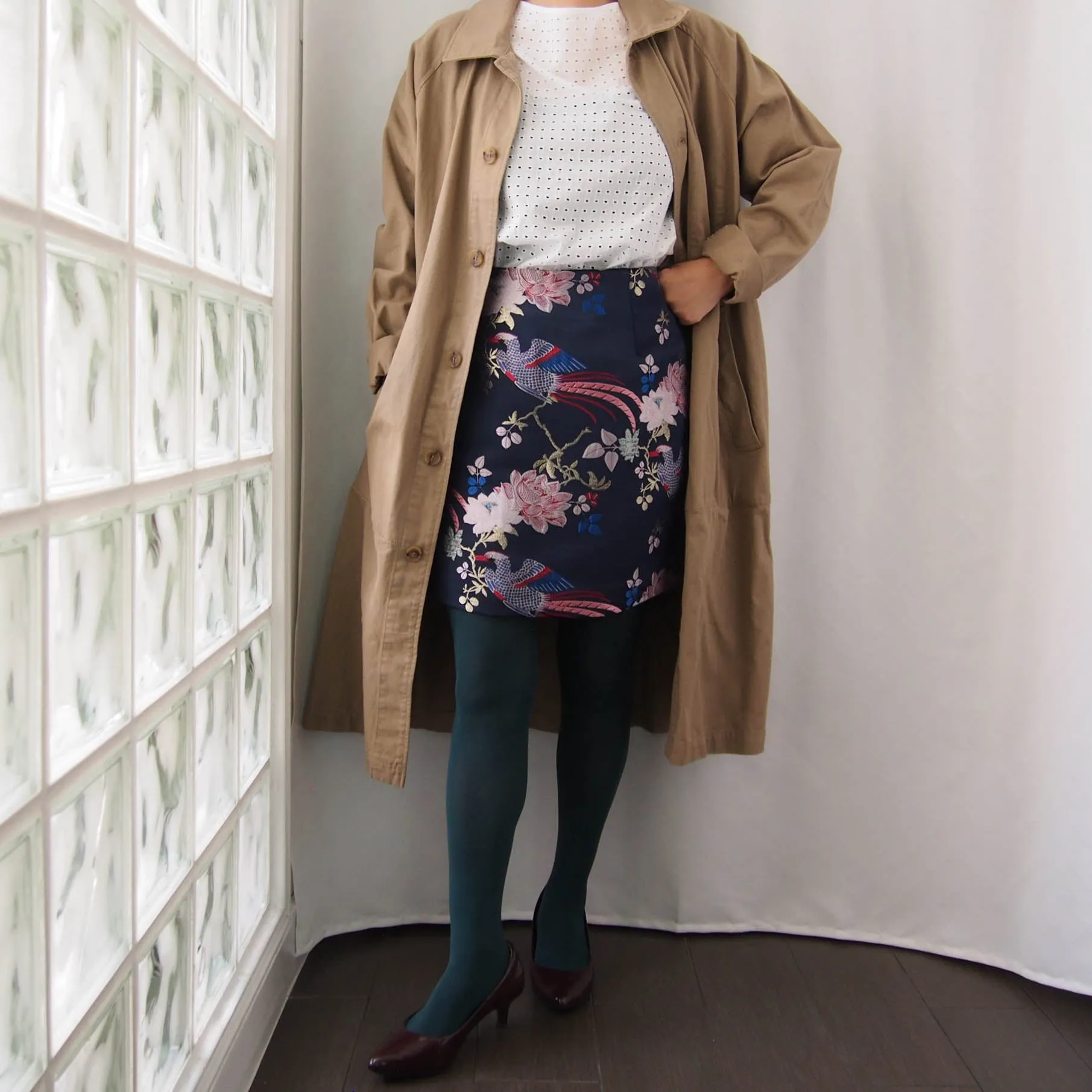 <S25G-003> MINI SKIRT L size