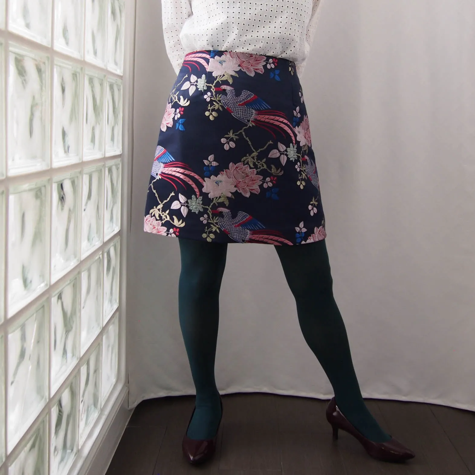 <S25G-003> MINI SKIRT L size