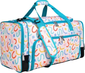 Wildkin Kids Weekender Duffel Bag  Carry-On Size for School, Travel, & Sleepovers