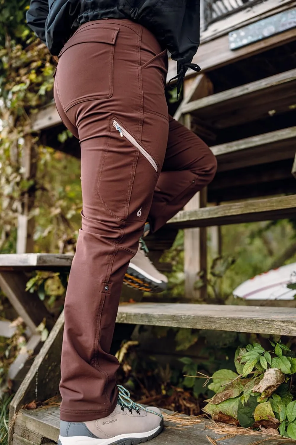 Women's Go There Hiking Outdoor Pants with GoFly Pee Zipper